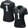 Cheap Cody Parkey Eagles Women Jersey From China Black Game #1