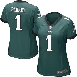 Cheap Cody Parkey Eagles Women Jersey From China Green Game #1