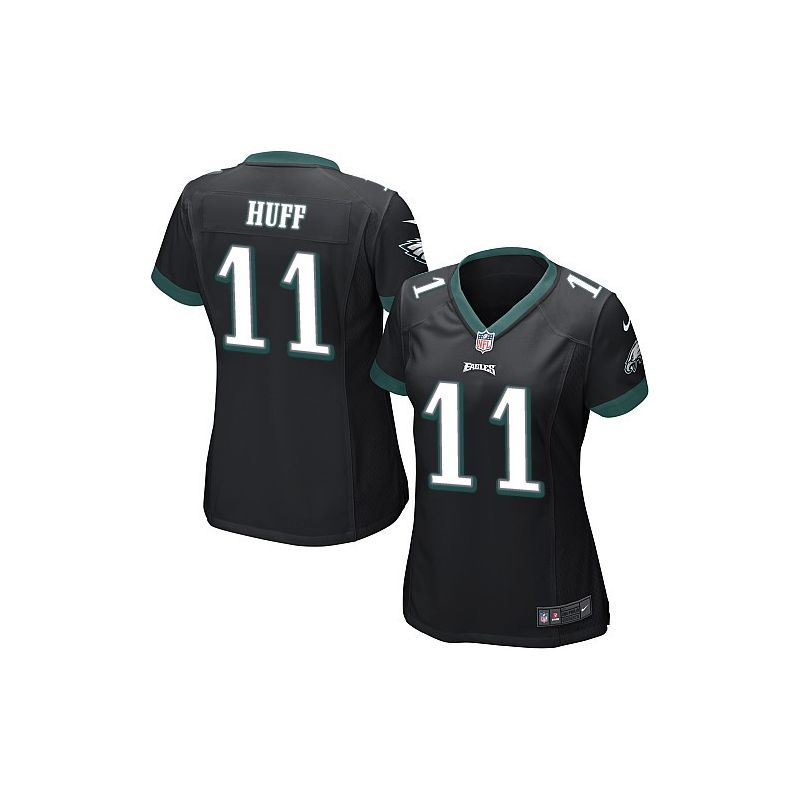 Cheap Josh Huff Eagles Women Jersey From China Black Game #11