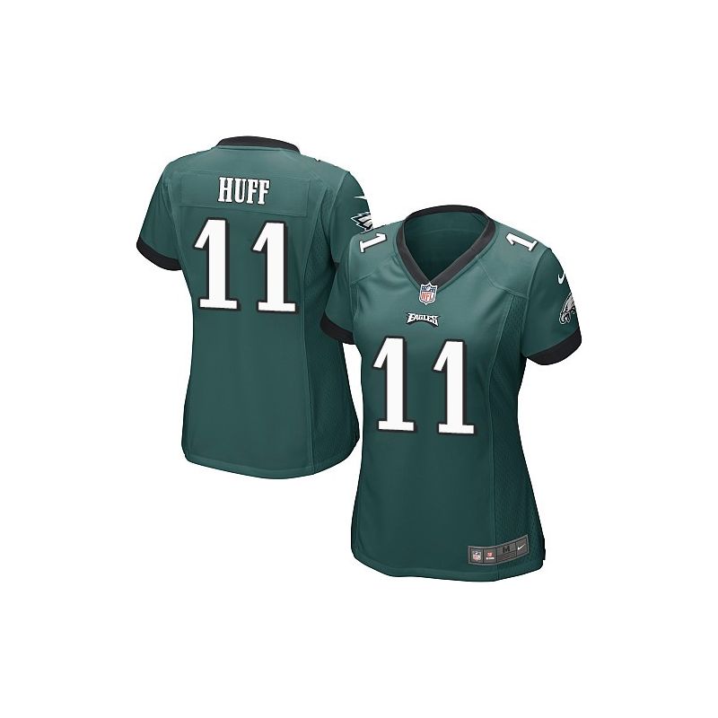 Cheap Josh Huff Eagles Women Jersey From China Green Game #11