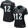 Cheap Randall Cunningham Eagles Women Jersey From China Black Game #12