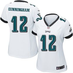 Cheap Randall Cunningham Eagles Women Jersey From China White Game #12