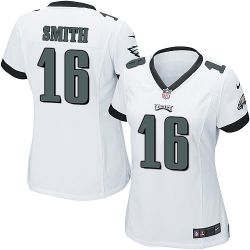 Cheap Brad Smith Eagles Women Jersey From China White Game #16