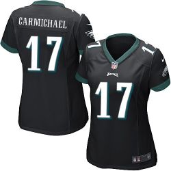 Cheap Harold Carmichael Eagles Women Jersey From China Black Game #17