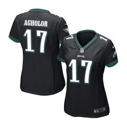 Cheap Nelson Agholor Eagles Women Jersey From China Black Game #17