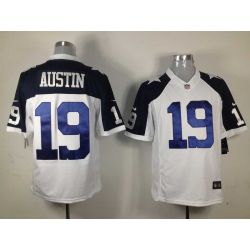 Cheap Miles Austin Cowboys Jersey #19 White Thanksgiving From China Limited