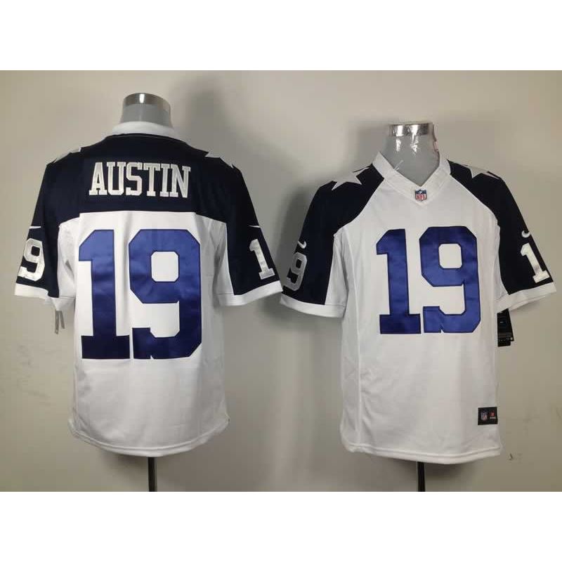 Cheap Miles Austin Cowboys Jersey #19 White Thanksgiving From China Limited