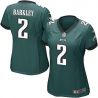 Cheap Matt Barkley Eagles Women Jersey From China Green Game #2