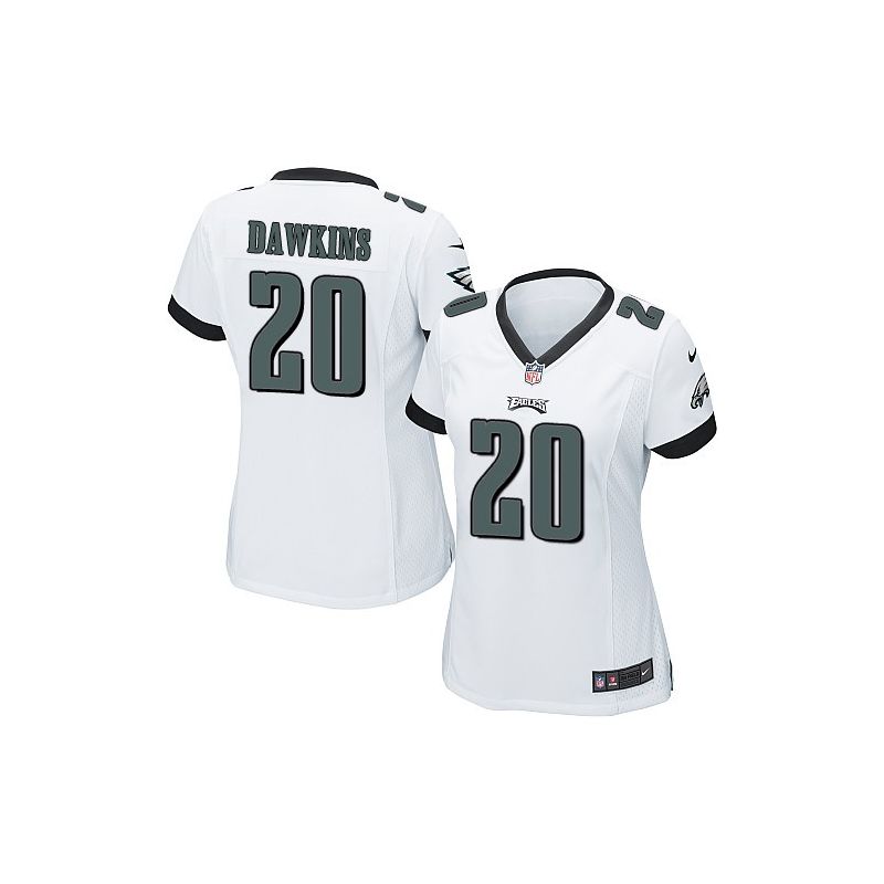 Cheap Brian Dawkins Eagles Women Jersey From China White Game #20