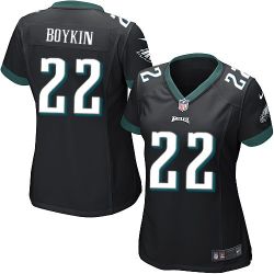 Cheap Brandon Boykin Eagles Women Jersey From China Black Game #22