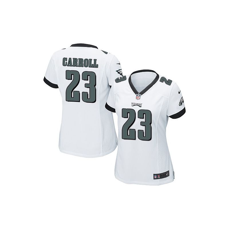 Cheap Nolan Carroll Eagles Women Jersey From China White Game #23
