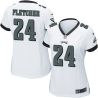 Cheap Bradley Fletcher Eagles Women Jersey From China White Game #24