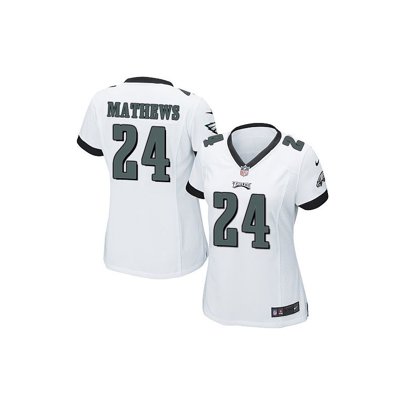 Cheap Ryan Mathews Eagles Women Jersey From China White Game #24