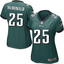 Cheap Tommy McDonald Eagles Women Jersey From China Green Game #25