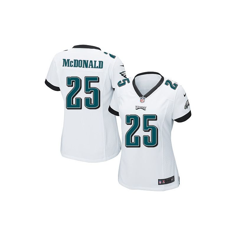 Cheap Tommy McDonald Eagles Women Jersey From China White Game #25