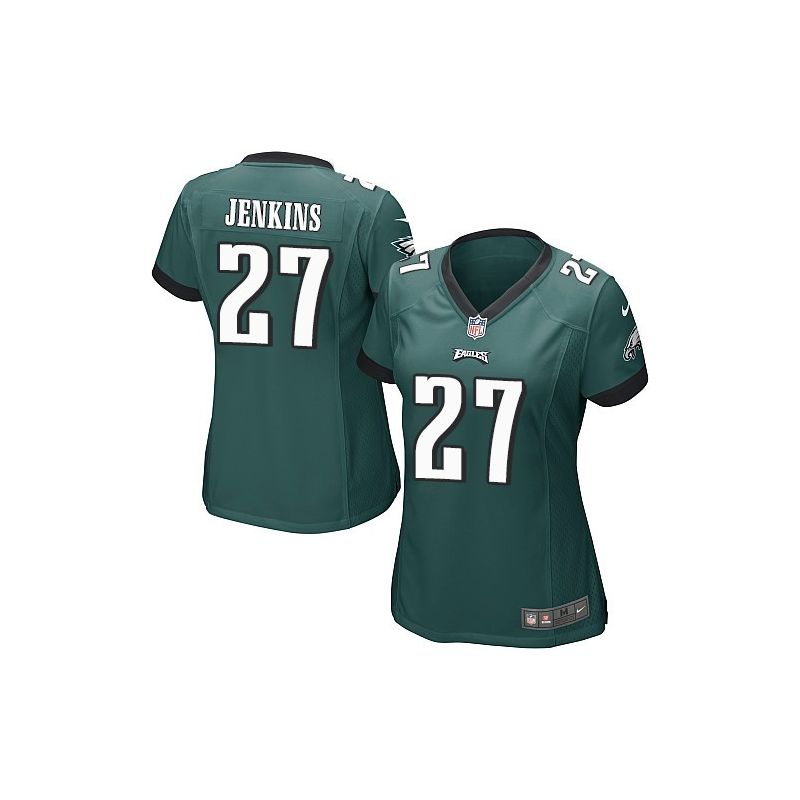 Cheap Malcolm Jenkins Eagles Women Jersey From China Green Game #27