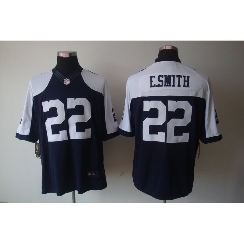 Cheap Emmitt Smith Cowboys Jersey #22 BlueThanksgiving From China Limited