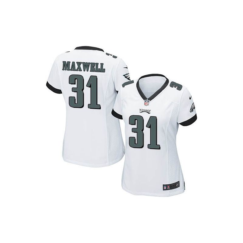 Cheap Byron Maxwell Eagles Women Jersey From China White Game #31