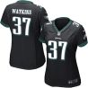 Cheap Jaylen Watkins Eagles Women Jersey From China Black Game #37