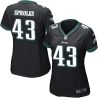 Cheap Darren Sproles Eagles Women Jersey From China Black Game #43