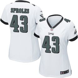 Cheap Darren Sproles Eagles Women Jersey From China White Game #43