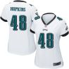 Cheap Wes Hopkins Eagles Women Jersey From China White Game #48
