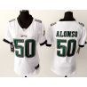Cheap Kiko Alonso Eagles Women Jersey From China White Game #50