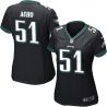 Cheap Emmanuel Acho Eagles Women Jersey From China Black Game #51