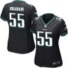 Cheap Brandon Graham Eagles Women Jersey From China Black Game #55