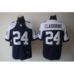 Cheap Morris Claiborne Cowboys Jersey #24 BlueThanksgiving From China Limited