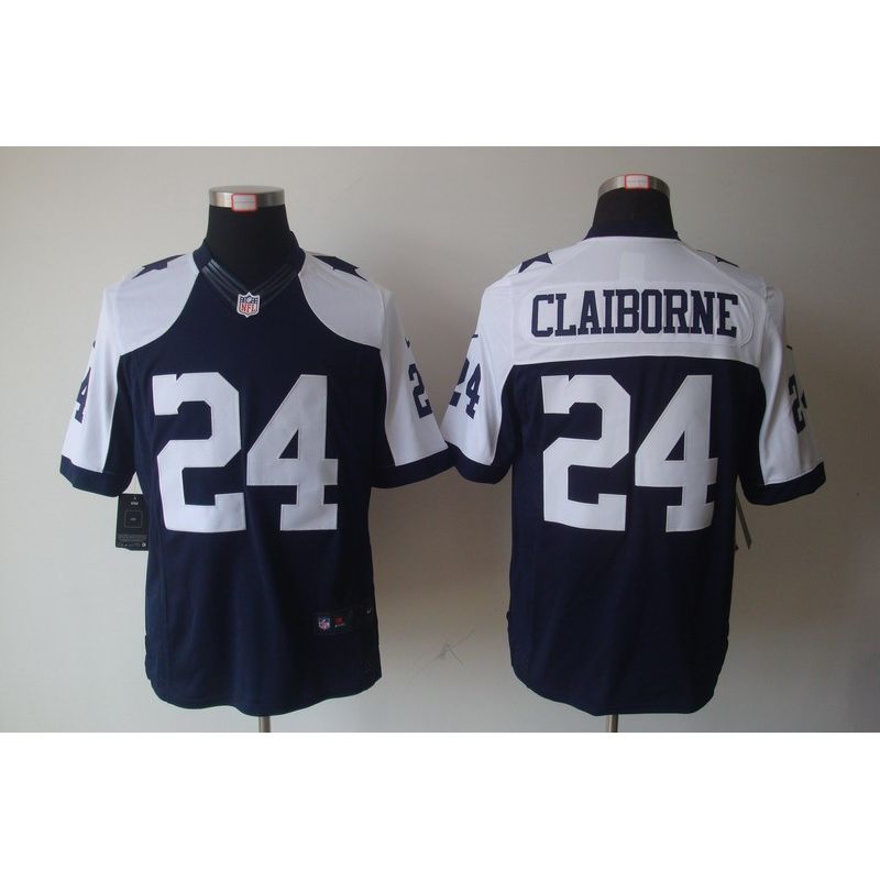 Cheap Morris Claiborne Cowboys Jersey #24 BlueThanksgiving From China Limited