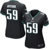 Cheap Seth Joyner Eagles Women Jersey From China Black Game #59