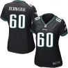 Cheap Chuck Bednarik Eagles Women Jersey From China Black Game #60