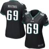 Cheap Evan Mathis Eagles Women Jersey From China Black Game #69