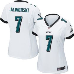 Cheap Ron Jaworski Eagles Women Jersey From China White Game #7