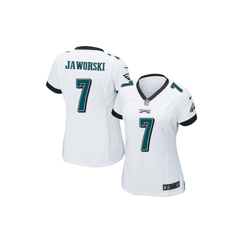 Cheap Ron Jaworski Eagles Women Jersey From China White Game #7