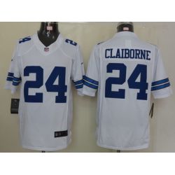 Cheap Morris Claiborne Cowboys Jersey #24 White From China Limited