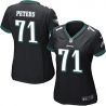 Cheap Jason Peters Eagles Women Jersey From China Black Game #71