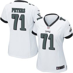 Cheap Jason Peters Eagles Women Jersey From China White Game #71