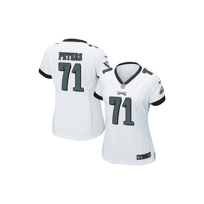 Cheap Jason Peters Eagles Women Jersey From China White Game #71