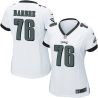 Cheap Allen Barbre Eagles Women Jersey From China White Game #76