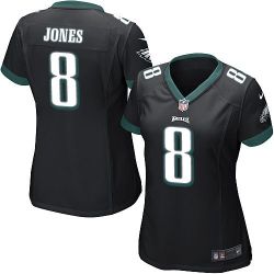 Cheap Donnie Jones Eagles Women Jersey From China Black Game #8