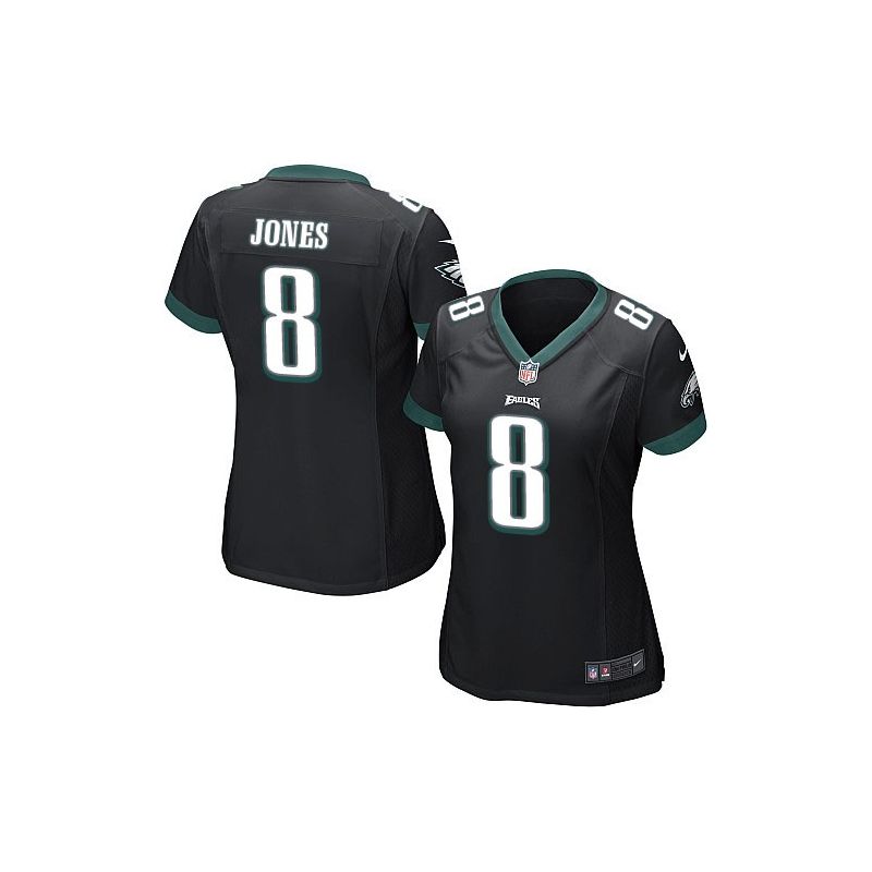 Cheap Donnie Jones Eagles Women Jersey From China Black Game #8