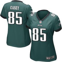 Cheap James Casey Eagles Women Jersey From China Green Game #85