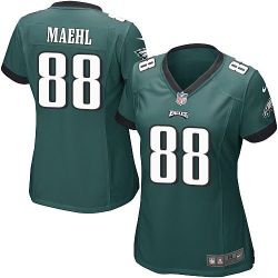 Cheap Jeff Maehl Eagles Women Jersey From China Green Game #88