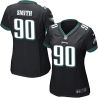 Cheap Marcus Smith Eagles Women Jersey From China Black Game #90
