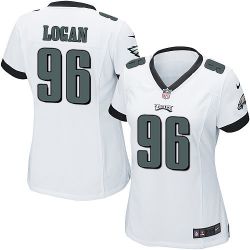 Cheap Bennie Logan Eagles Women Jersey From China White Game #96