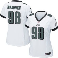 Cheap Connor Barwin Eagles Women Jersey From China White Game #98