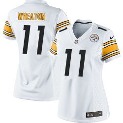 Cheap Markus Wheaton Steelers Women Jersey From China White Game #11