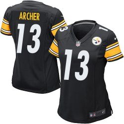 Cheap Dri Archer Steelers Women Jersey From China Black Game #13